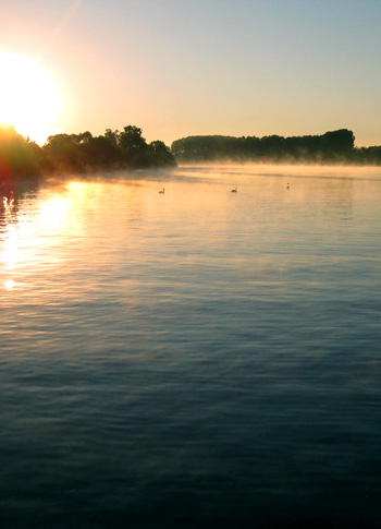 Solopgang Saone